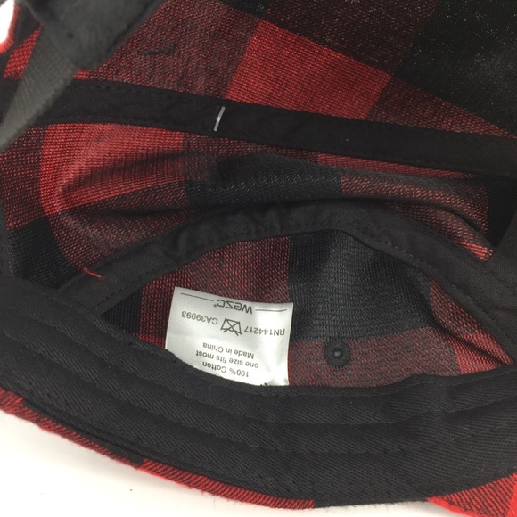 WESC We Are the Superlative Conspiracy Plaid Hat - Picture 6 of 6